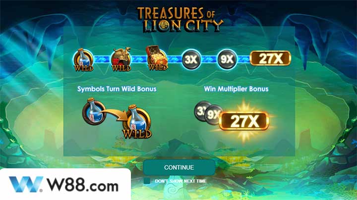 Treasures Of Lion City Slot Di W88 Bookmaker